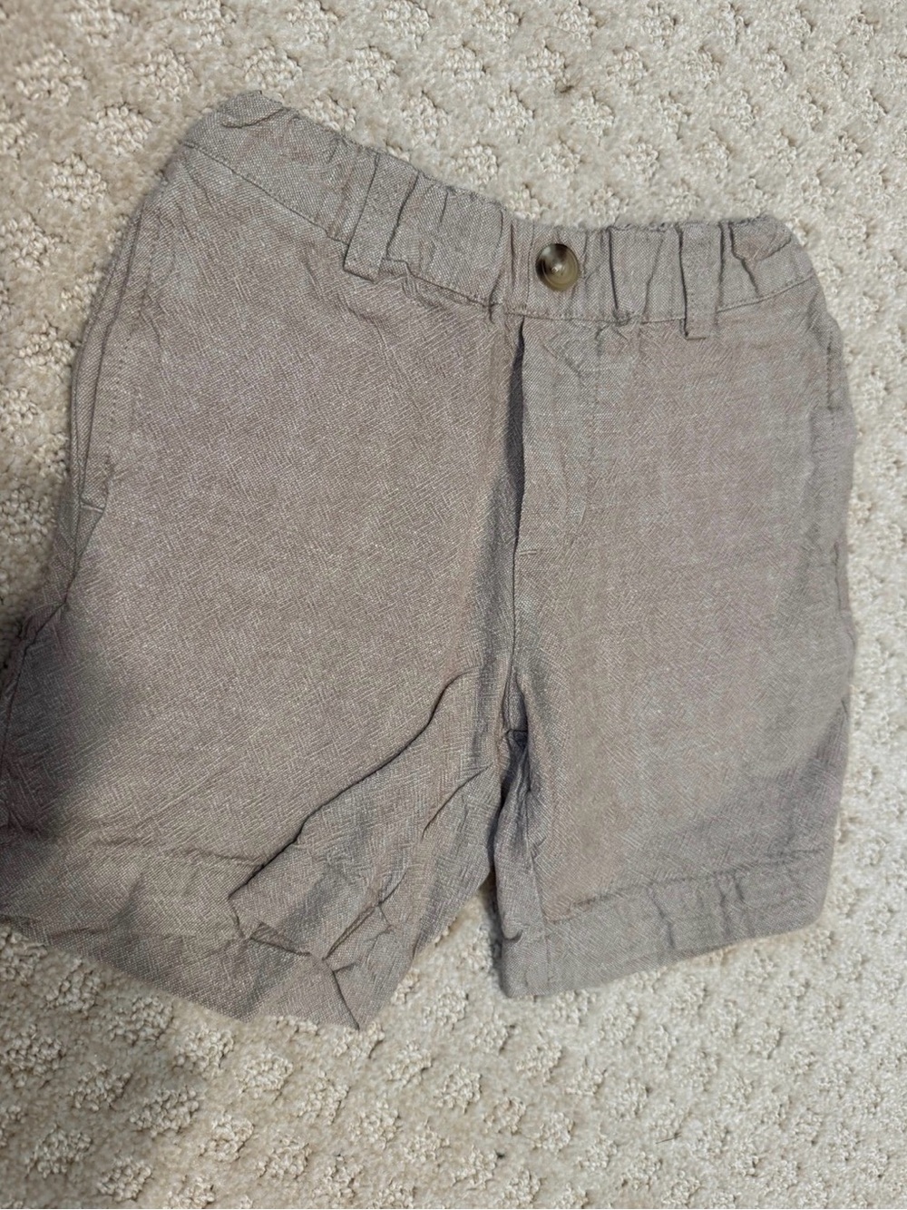 J. Bailey linen style khaki shorts 3T